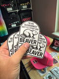 Taxidermist Sticker