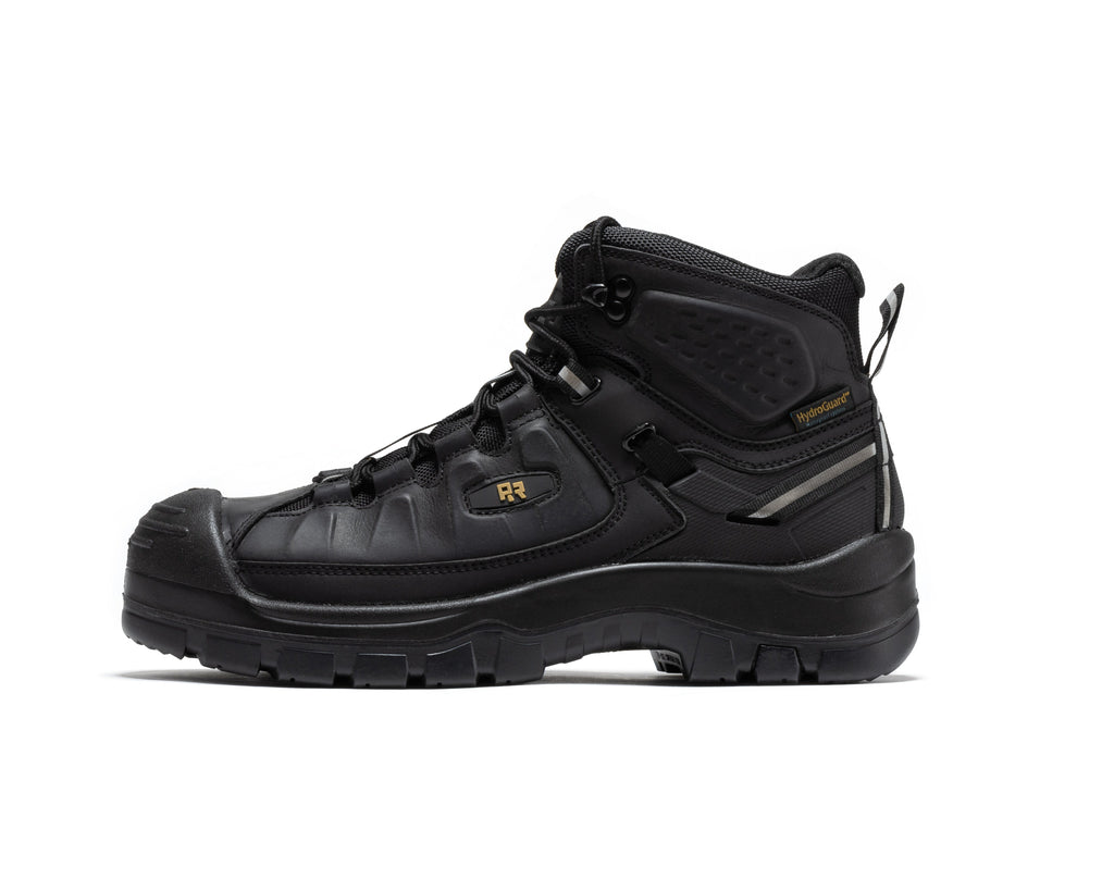 ROCKROOSTER Woodland Brown 6 inch Composite Toe Waterproof Leather Work Boots AK661 - WonderingCloth