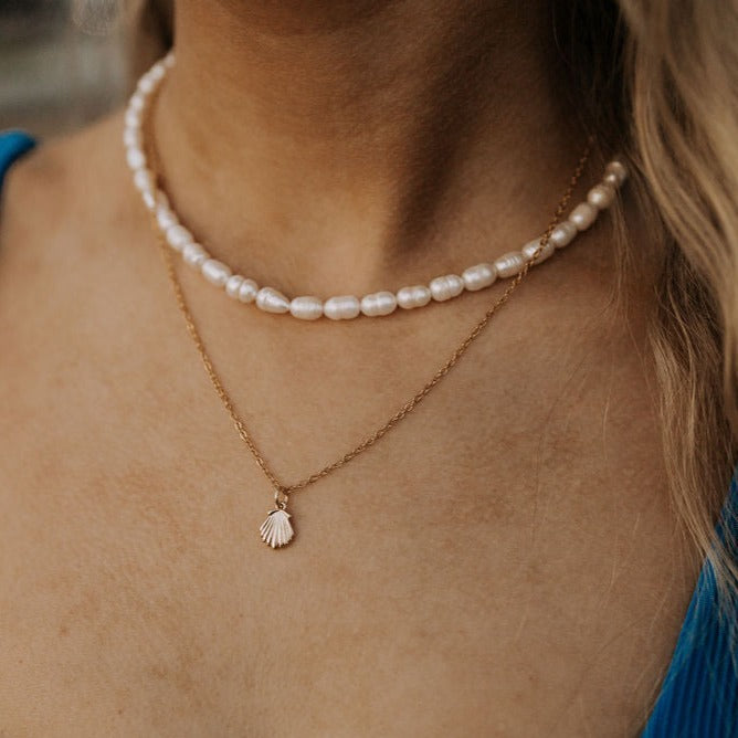 North Shore Pearl Necklace - WonderingCloth