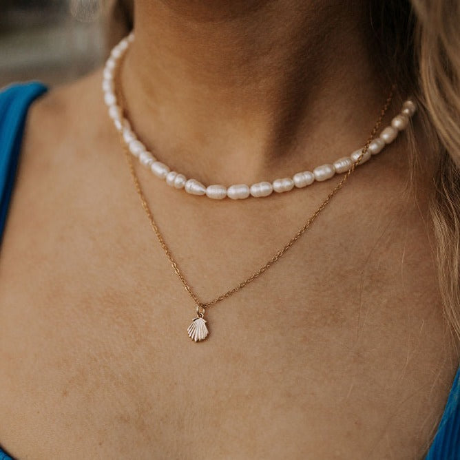 Sea Shell Necklace - WonderingCloth
