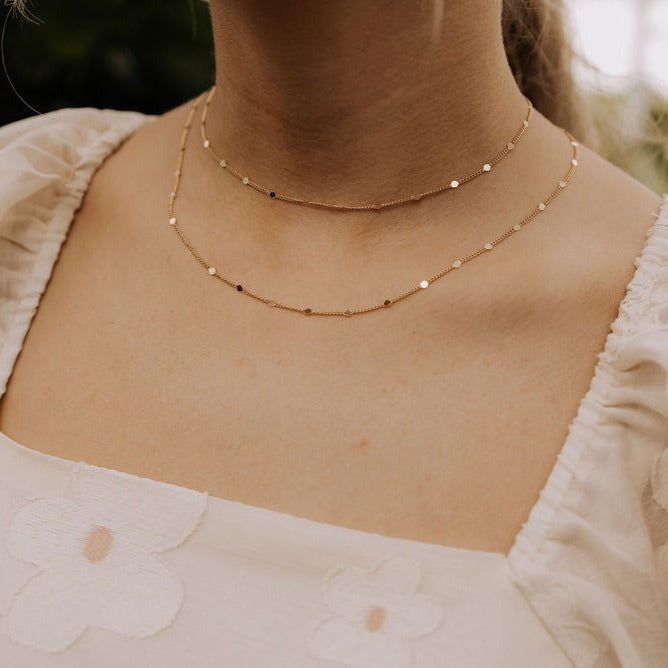 Nora Gold Filled Necklace - WonderingCloth