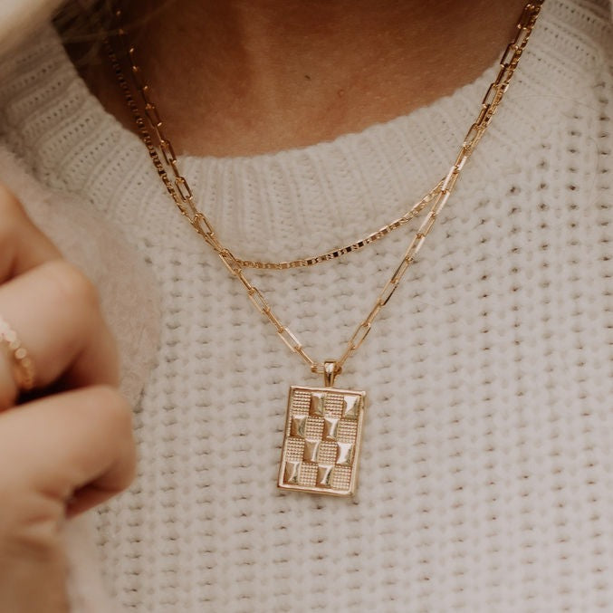 Hannah Gold Filled Mariner Necklace - WonderingCloth