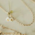 Amelia Gold Filled Twist Necklace - WonderingCloth