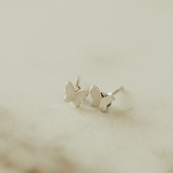 Butterfly Mini Studs - WonderingCloth
