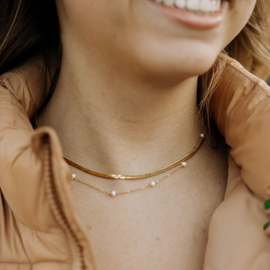 Malibu Pearl Necklace - WonderingCloth