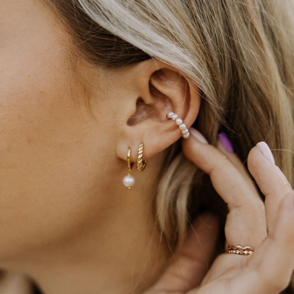 Bondi Pearl Earrings - WonderingCloth