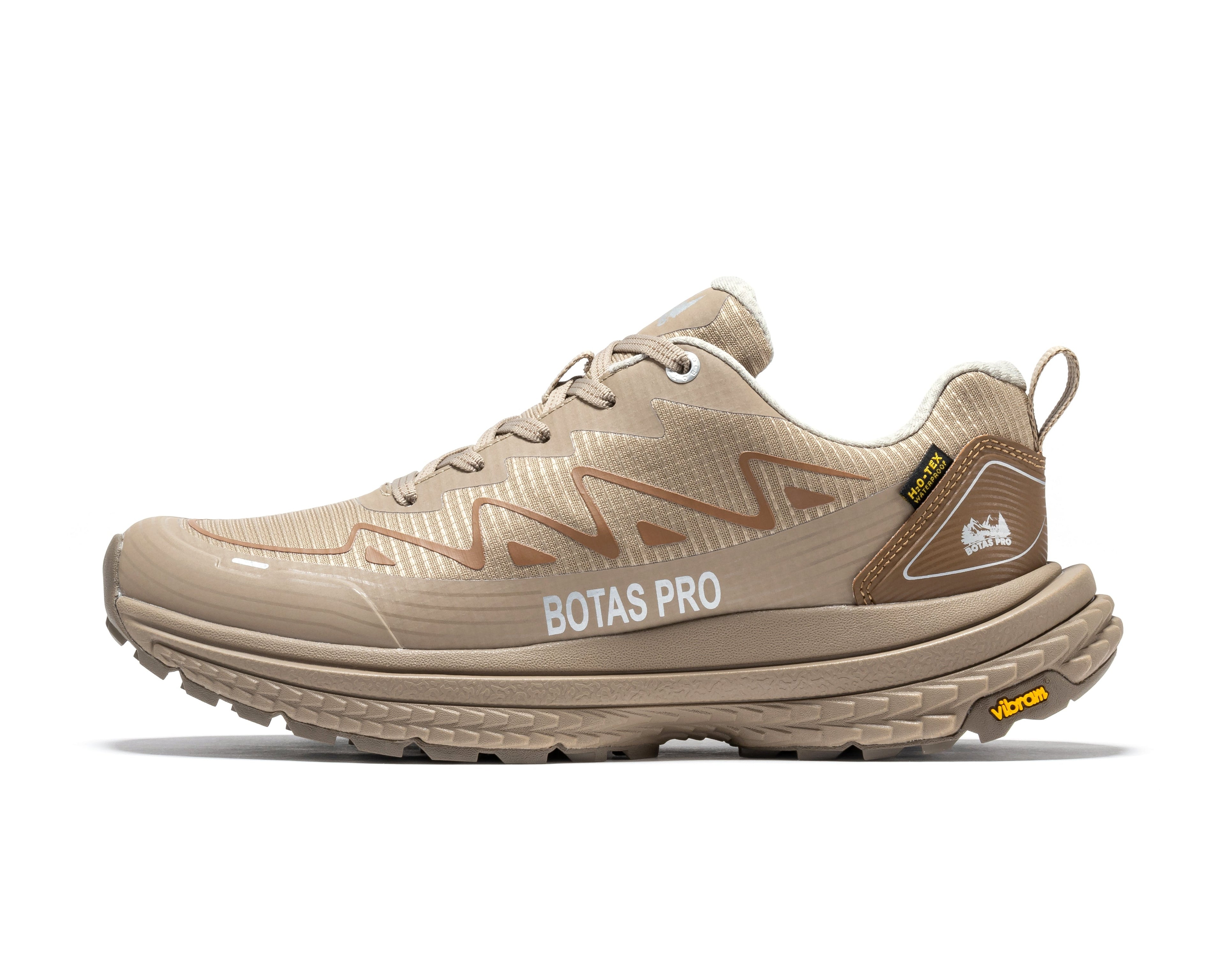 Botas Pro Khaki 4 Inch Waterproof Outdoor Shoes BP251KI - WonderingCloth