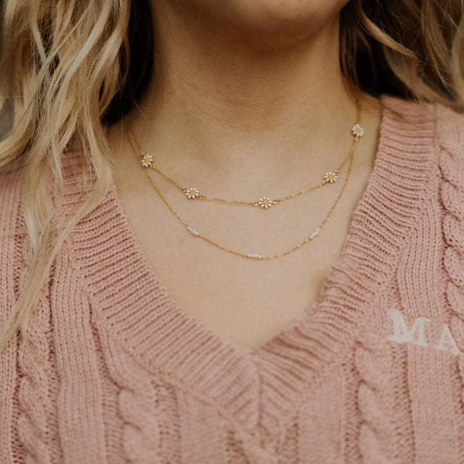 Laguna Pearl Necklace - WonderingCloth