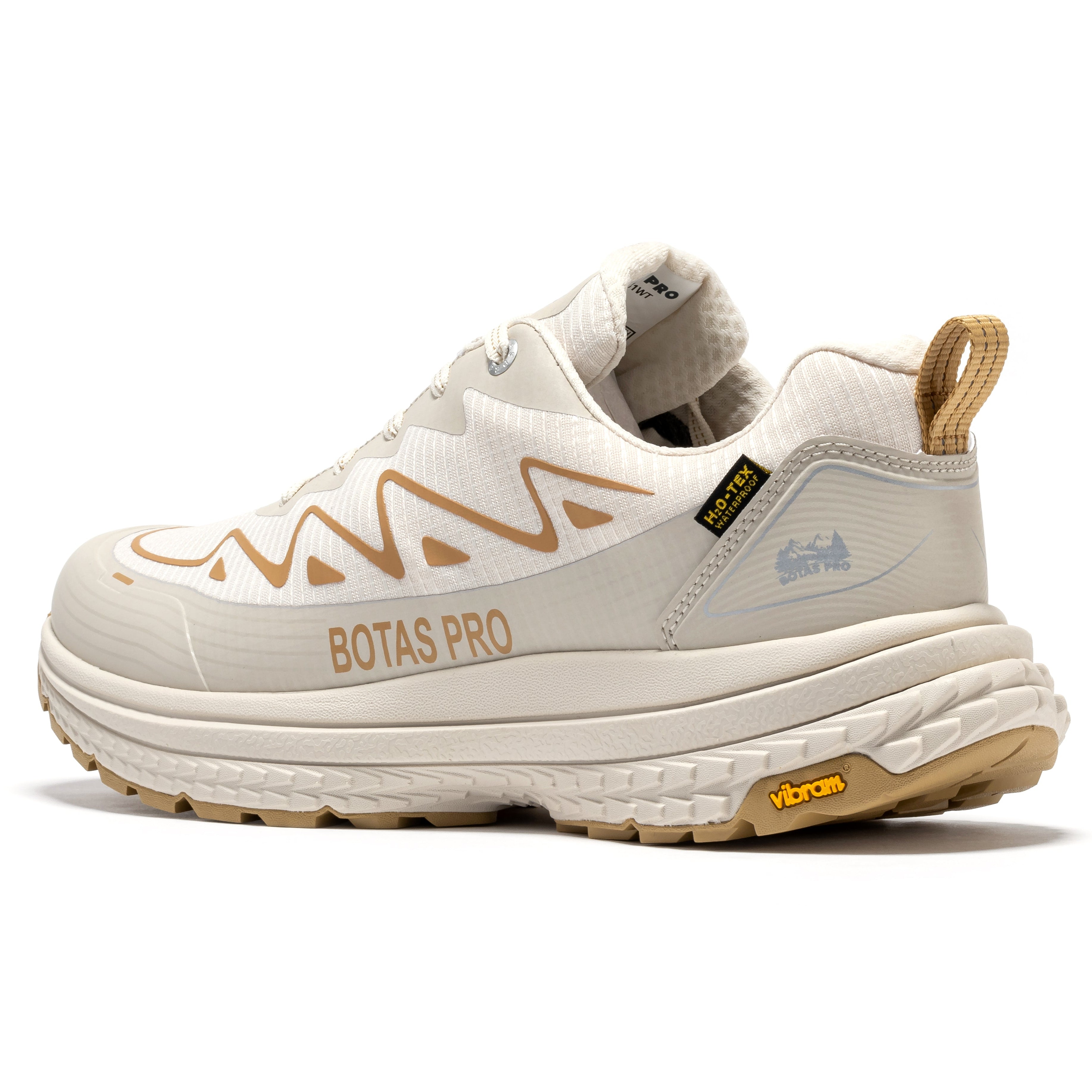 Botas Pro White 4 Inch Waterproof Outdoor Shoes BP251WT - WonderingCloth