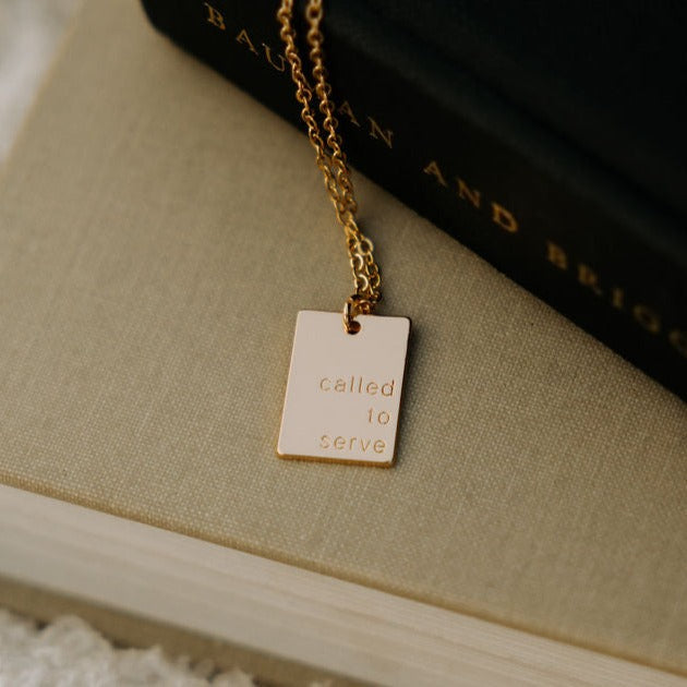 Called to Serve Necklace - WonderingCloth