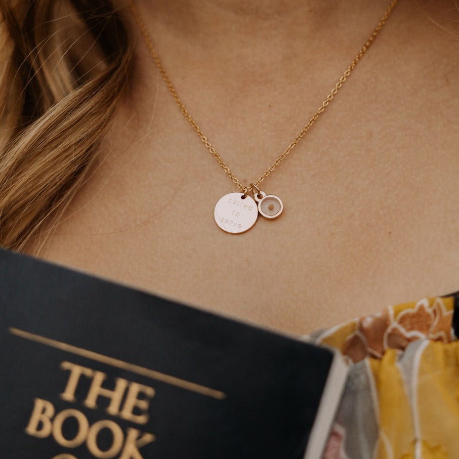 Called to Serve Necklace - WonderingCloth