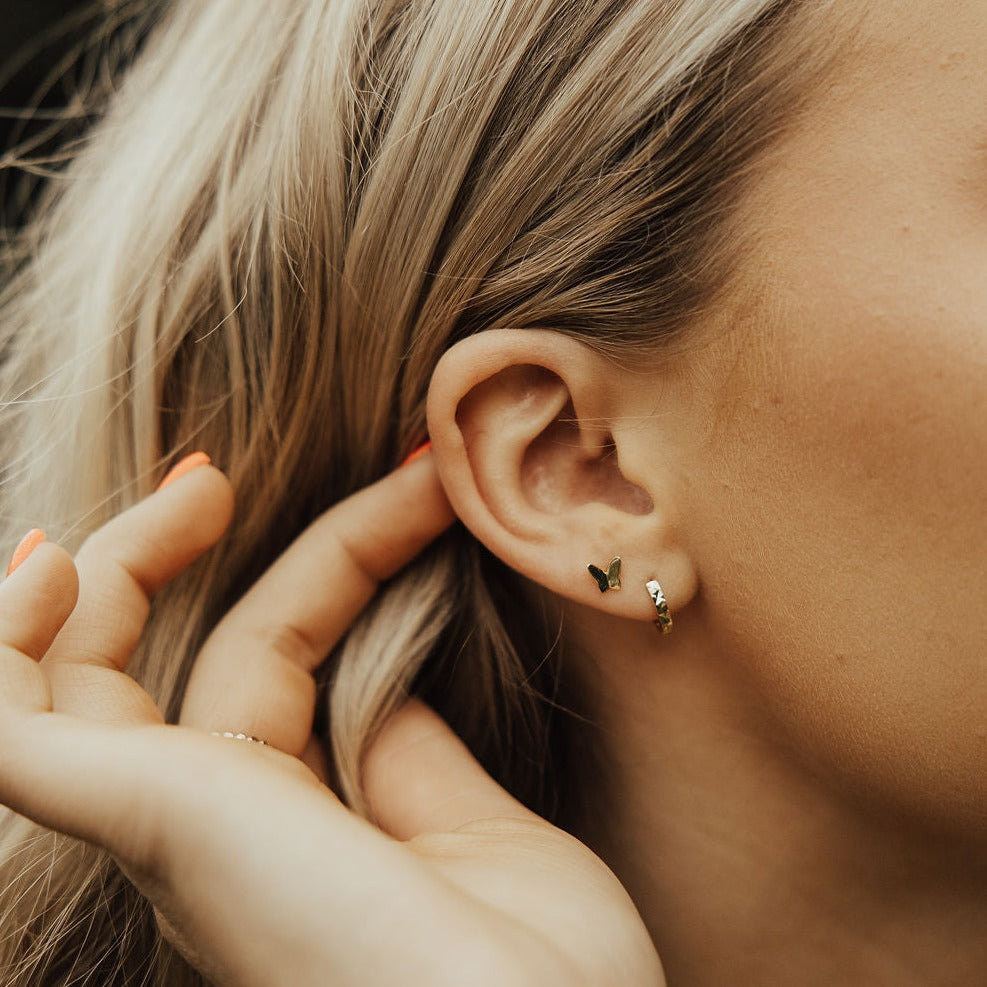 Butterfly Mini Studs - WonderingCloth