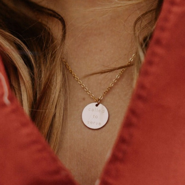 Called to Serve Necklace - WonderingCloth