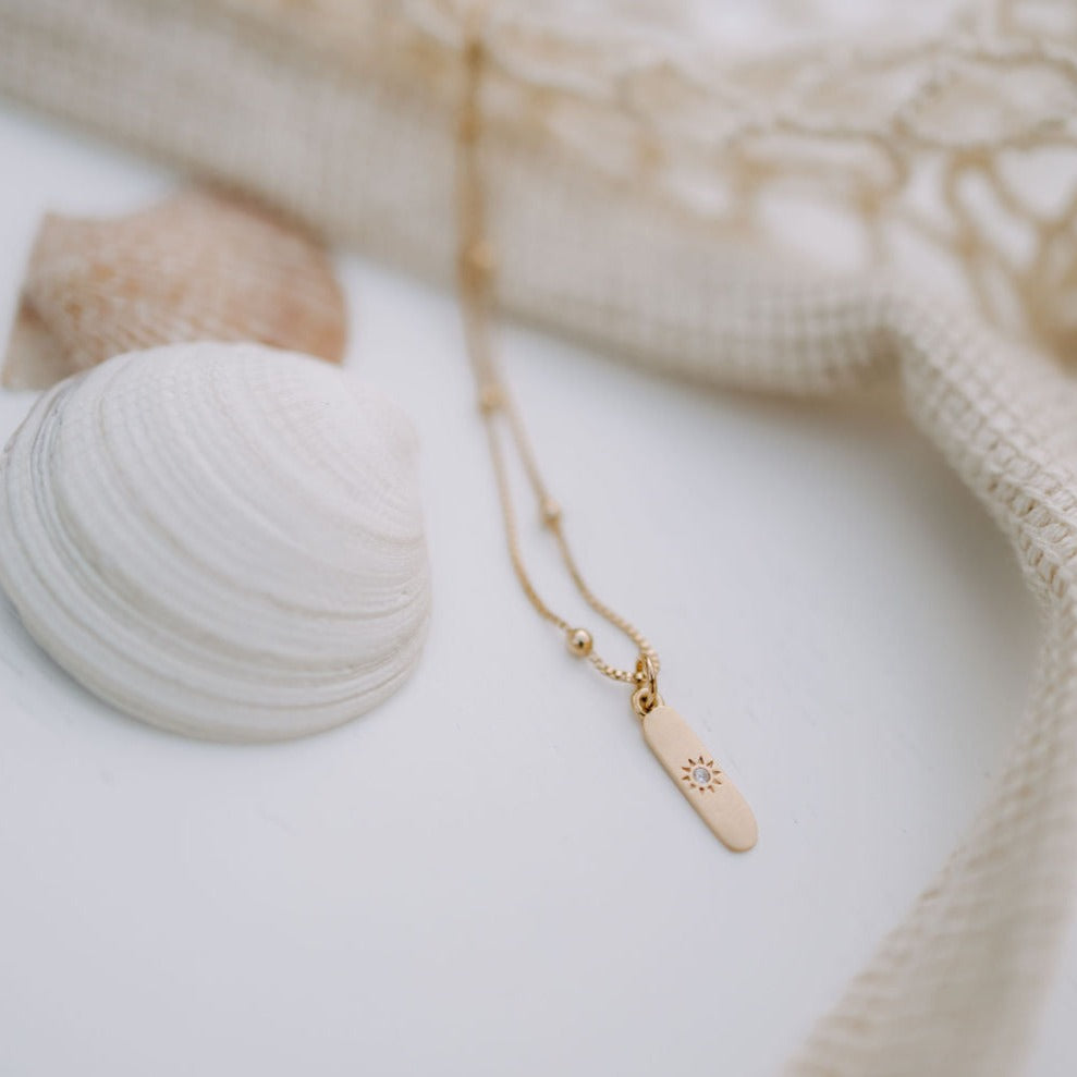 Amalfi Sun Necklace - WonderingCloth