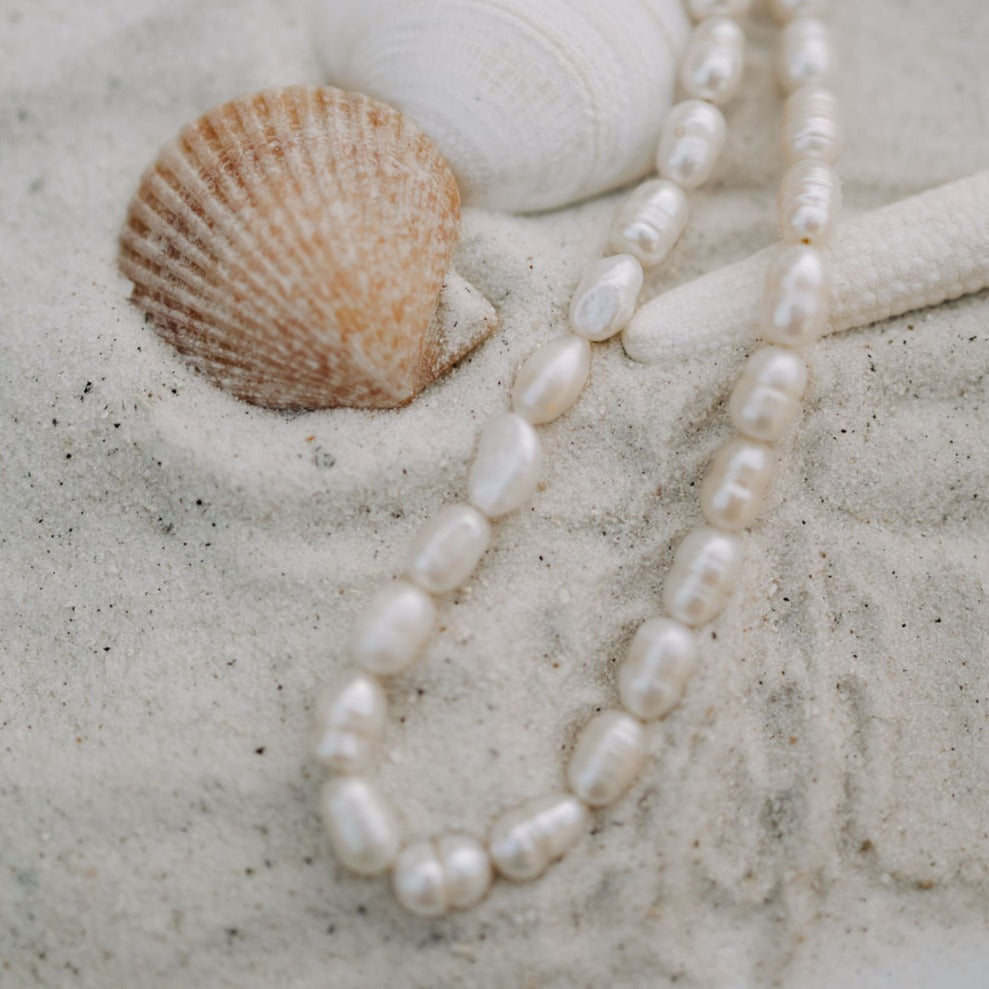 North Shore Pearl Necklace - WonderingCloth
