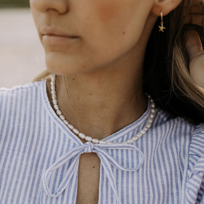 North Shore Pearl Necklace - WonderingCloth
