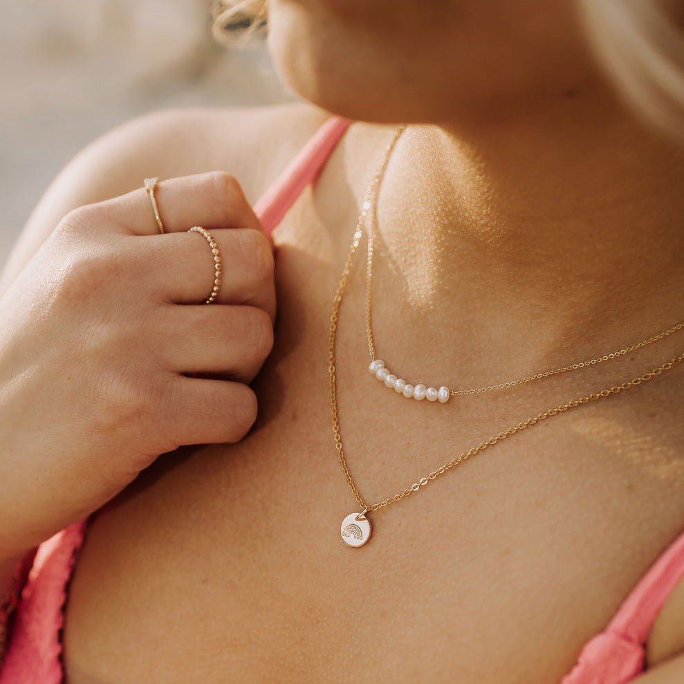 Rainbow Necklace - WonderingCloth