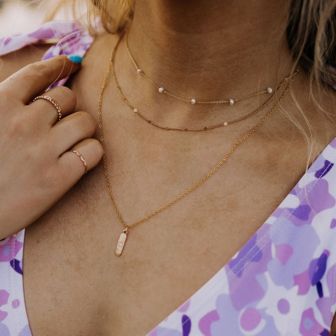 Amalfi Sun Necklace - WonderingCloth
