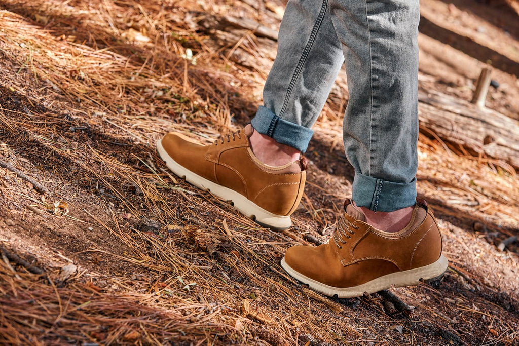 CALTO - J1200 - 3.3 Inches Taller (Tan Brown) - WonderingCloth