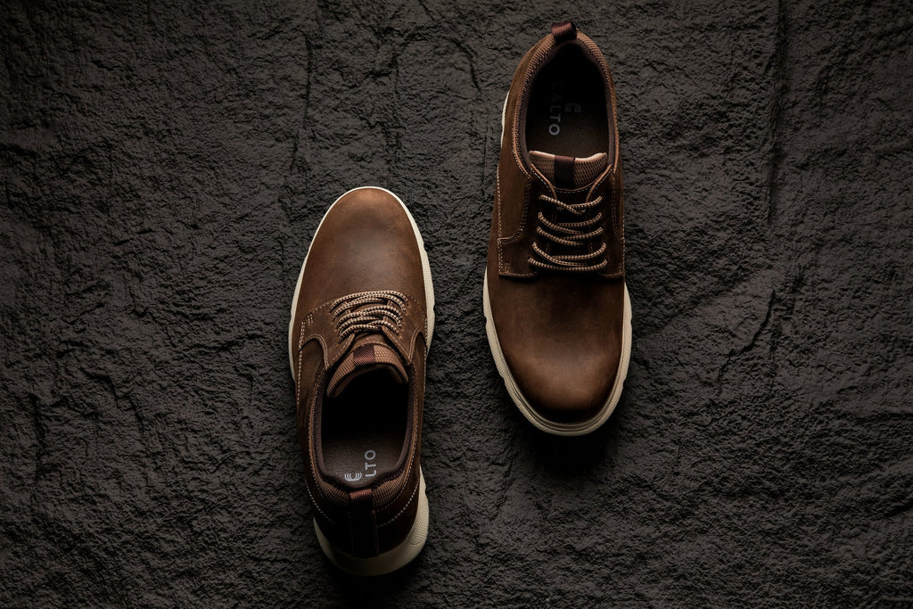 CALTO - J1201 - 3.3 Inches Taller (Coffee Brown) - WonderingCloth