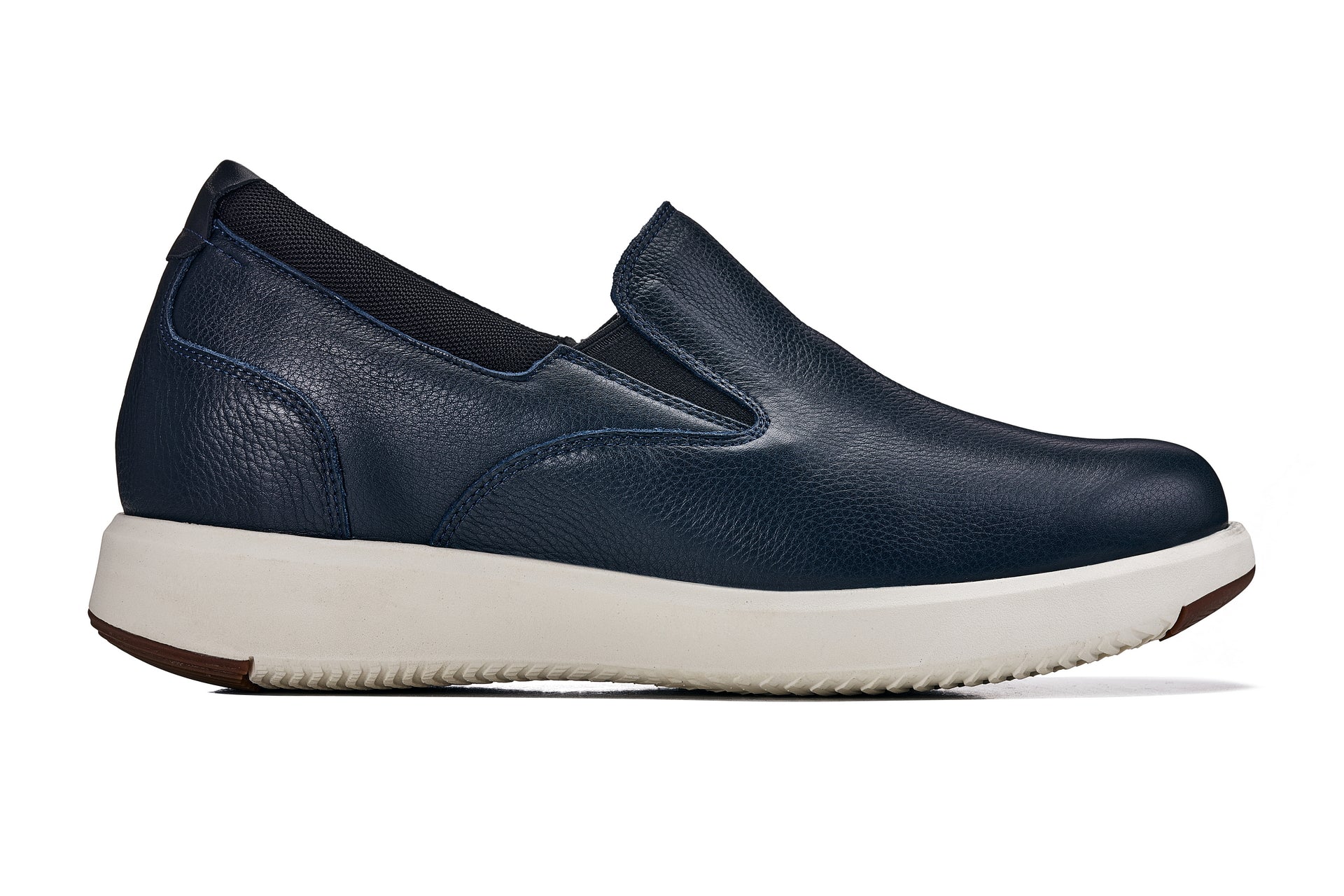 CALTO - J1421 - 2.8 Inches Taller (Dark Slate Blue) - Leather Loafers - WonderingCloth