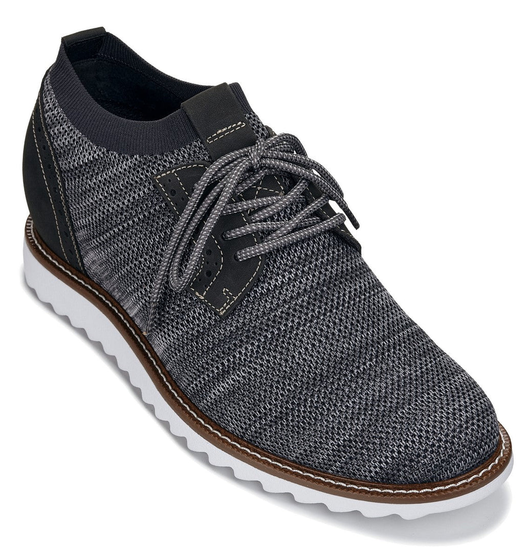 CALTO - J1503 - 3.2 Inches Taller (Grey) - WonderingCloth