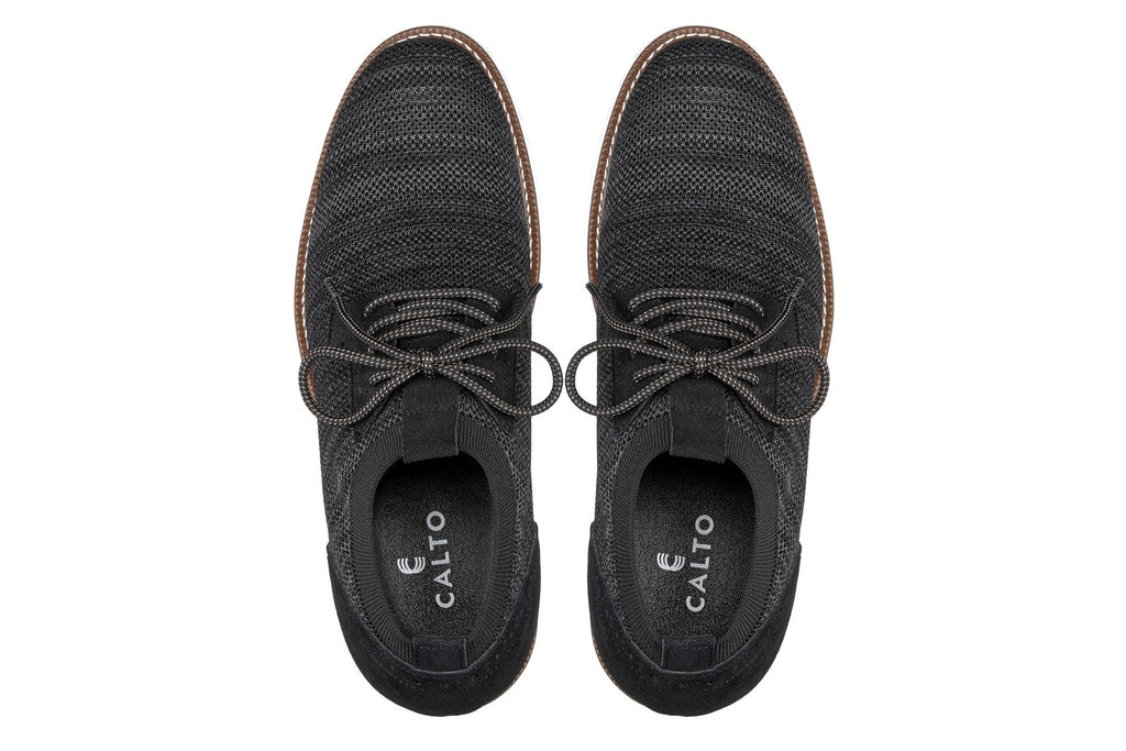 CALTO - J1504 - 3.2 Inches Taller (Charcoal Grey) - WonderingCloth