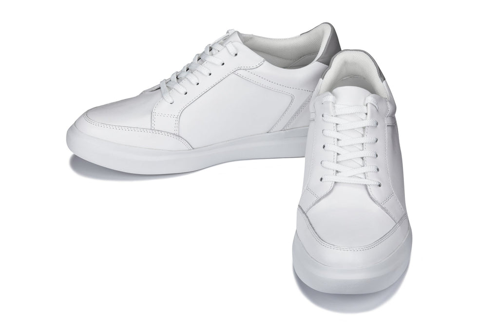 CALTO - J1561 - 2.6 Inches Taller (White/Grey) - WonderingCloth