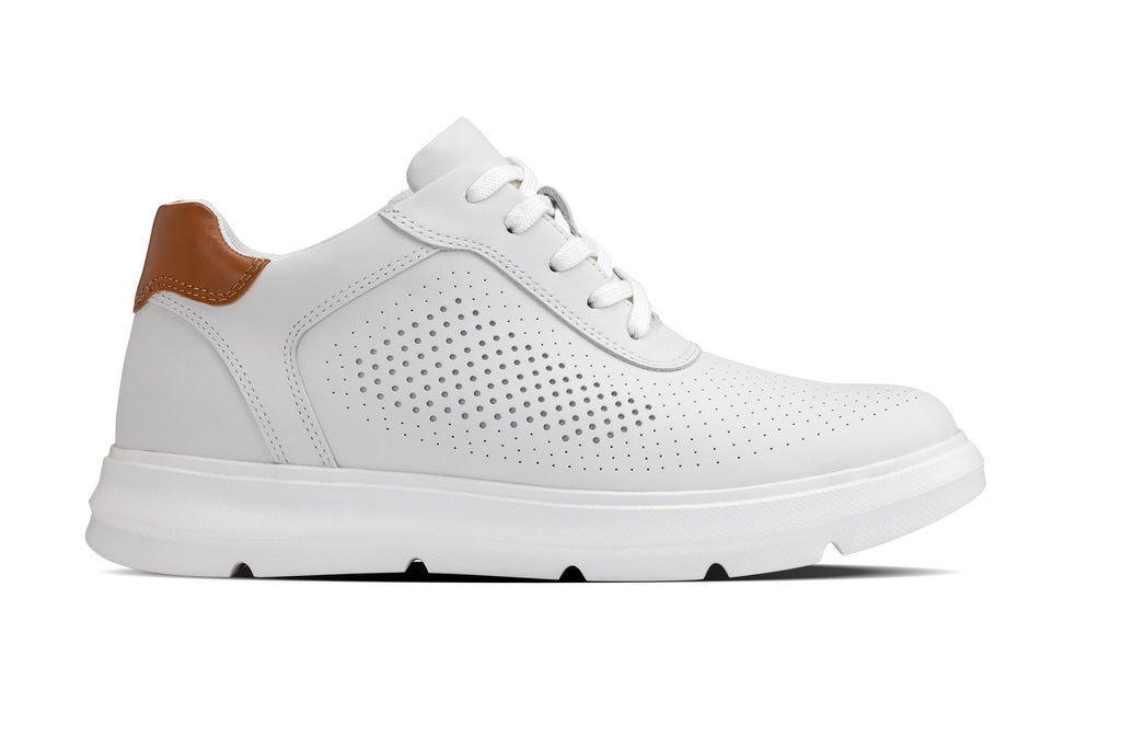 CALTO - J1581  - 2.6 Inches Taller (White) - Lightweight Casual Walkers - WonderingCloth