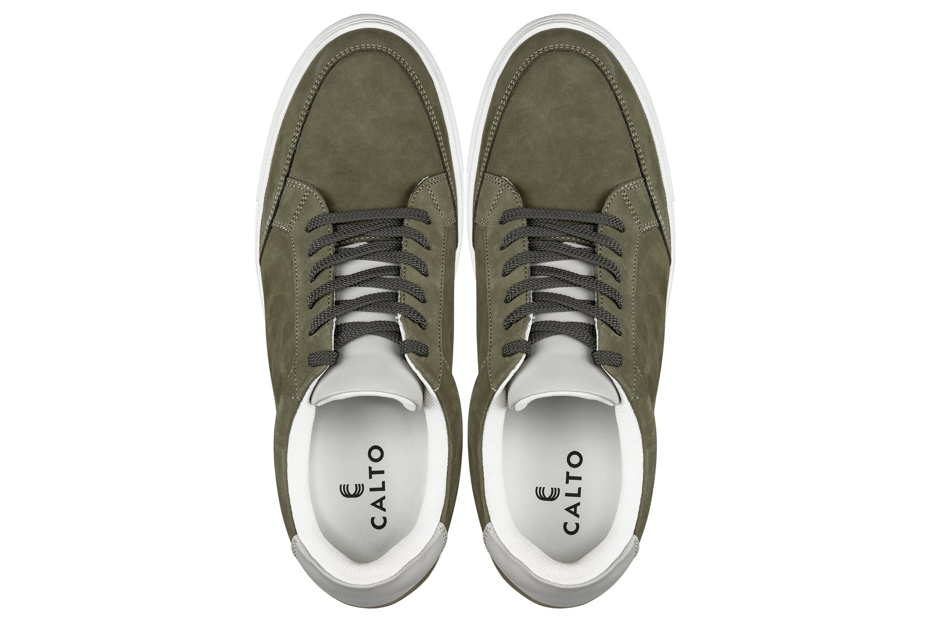 CALTO - J1854 - 2.6 Inches Taller (Olive) - WonderingCloth