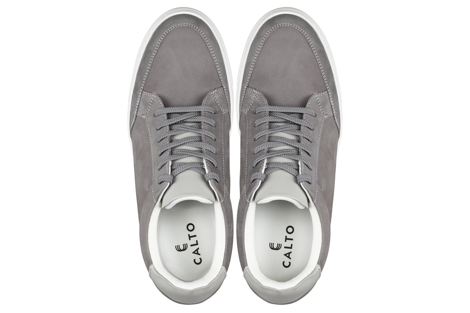 CALTO - J1855 - 2.6 Inches Taller (Grey) - WonderingCloth