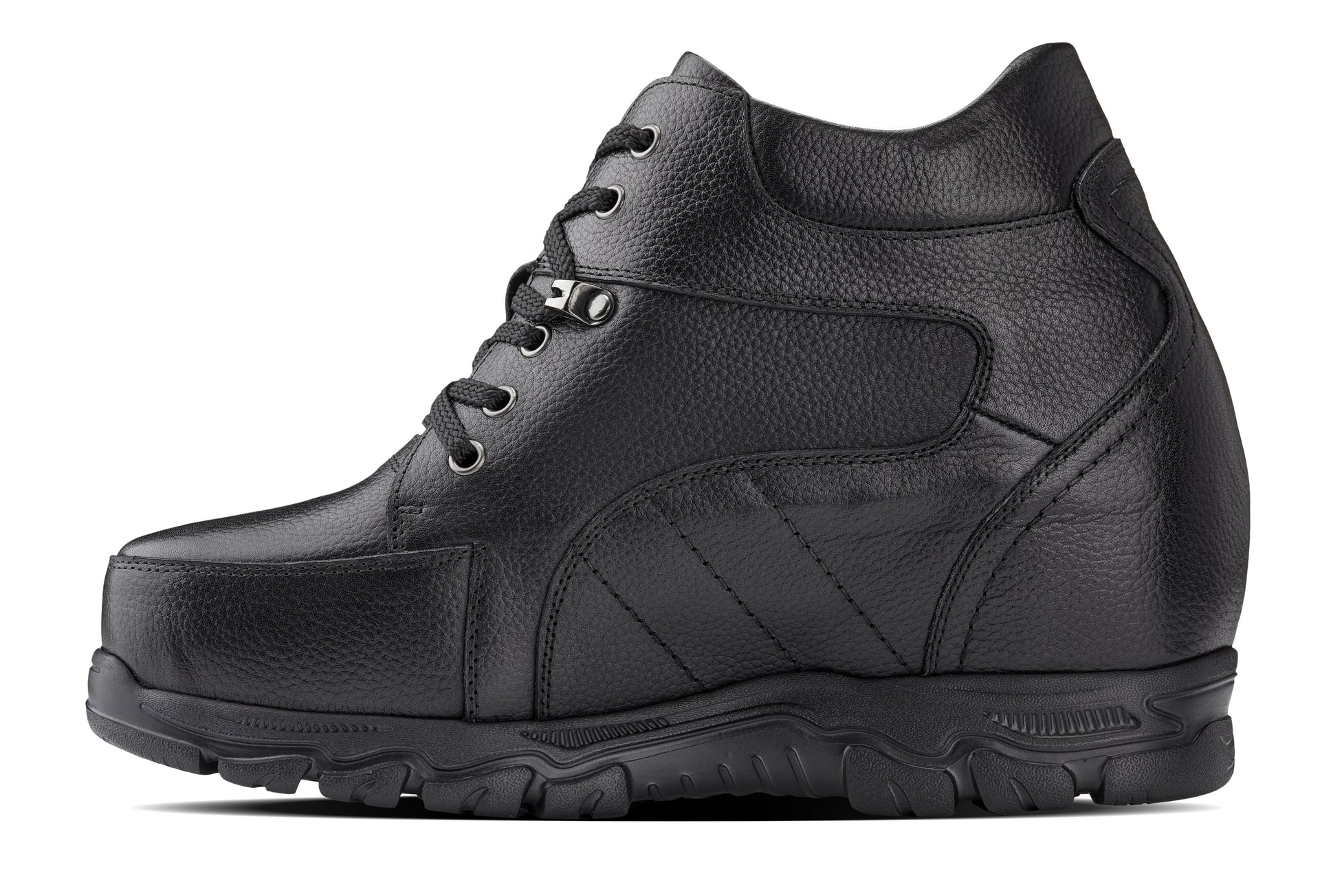 CALDEN Lightweight Hiking-Boot-Style Elevator Shoes - 5.2 Inches - K107216 - WonderingCloth