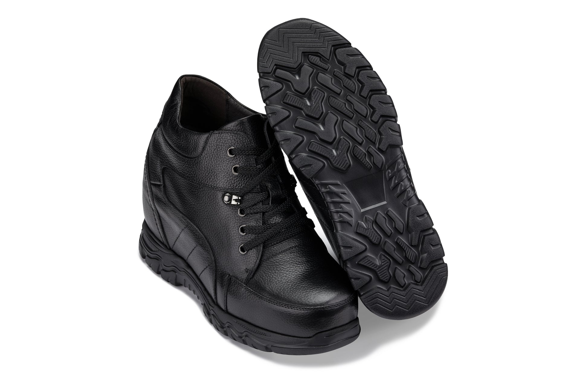 CALDEN Lightweight Hiking-Boot-Style Elevator Shoes - 5.2 Inches - K107216 - WonderingCloth