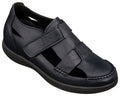 CALTO - K2663 - 3.2 Inches Taller (Navy) - Casual Fisherman Sandal - WonderingCloth