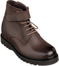 CALTO - K83115 - 3.2 Inches Taller (Dark Brown) - Casual Boots - WonderingCloth