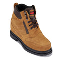 CALDEN 5.2-Inch Taller Brown Nubuck Elevator Boots K881803 - WonderingCloth