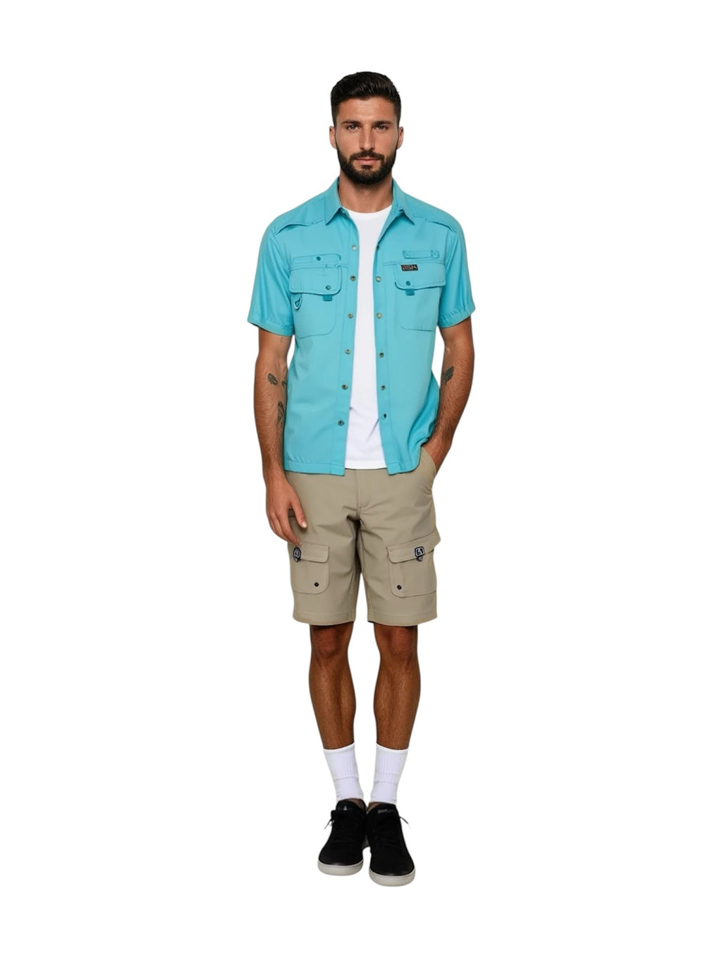 Men's Seacliff 2.0 S/S UV Vented Fishing Shirt - WonderingCloth