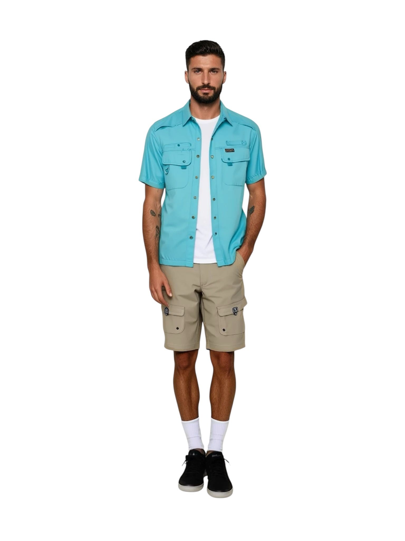 Men's Seacliff 2.0 S/S UV Vented Fishing Shirt - WonderingCloth