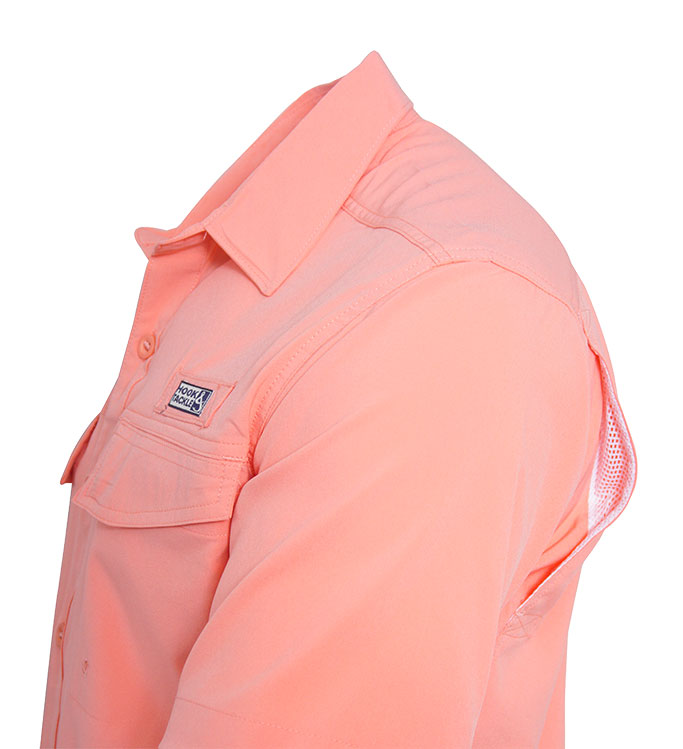 Women's Coastline S/S UV Vented Fishing Shirt - WonderingCloth