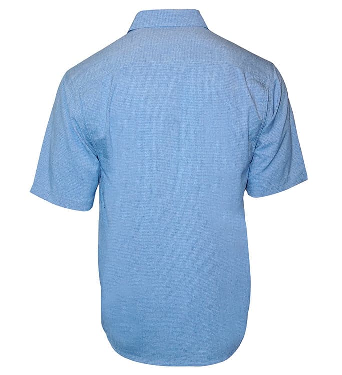 Men's Captiva Island S/S UV Vented Fishing Shirt - WonderingCloth