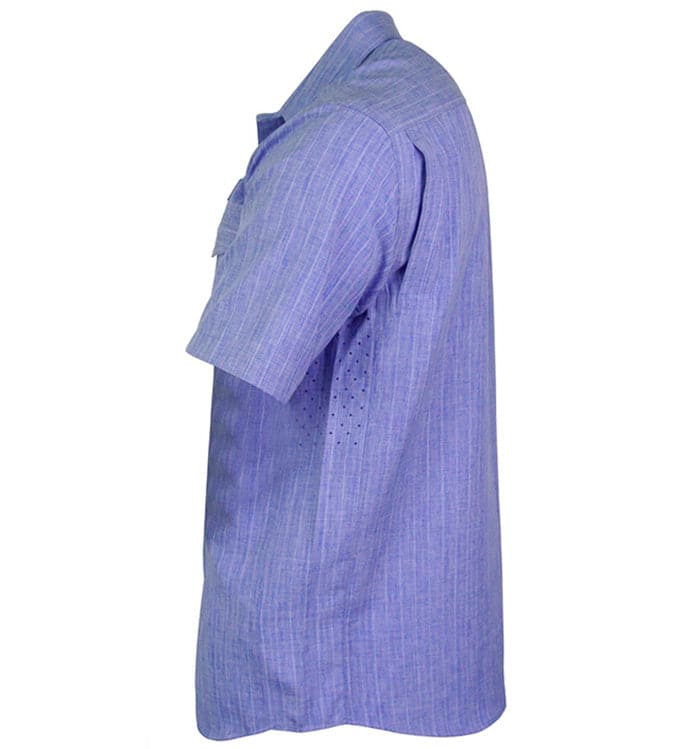 Men's Inlet S/S UV Vented Fishing Shirt - WonderingCloth