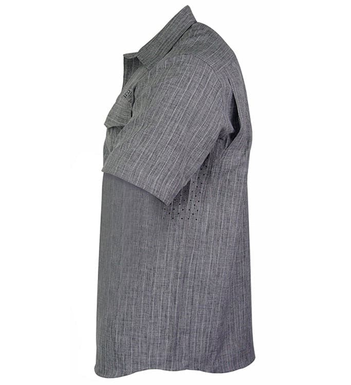 Men's Inlet S/S UV Vented Fishing Shirt - WonderingCloth