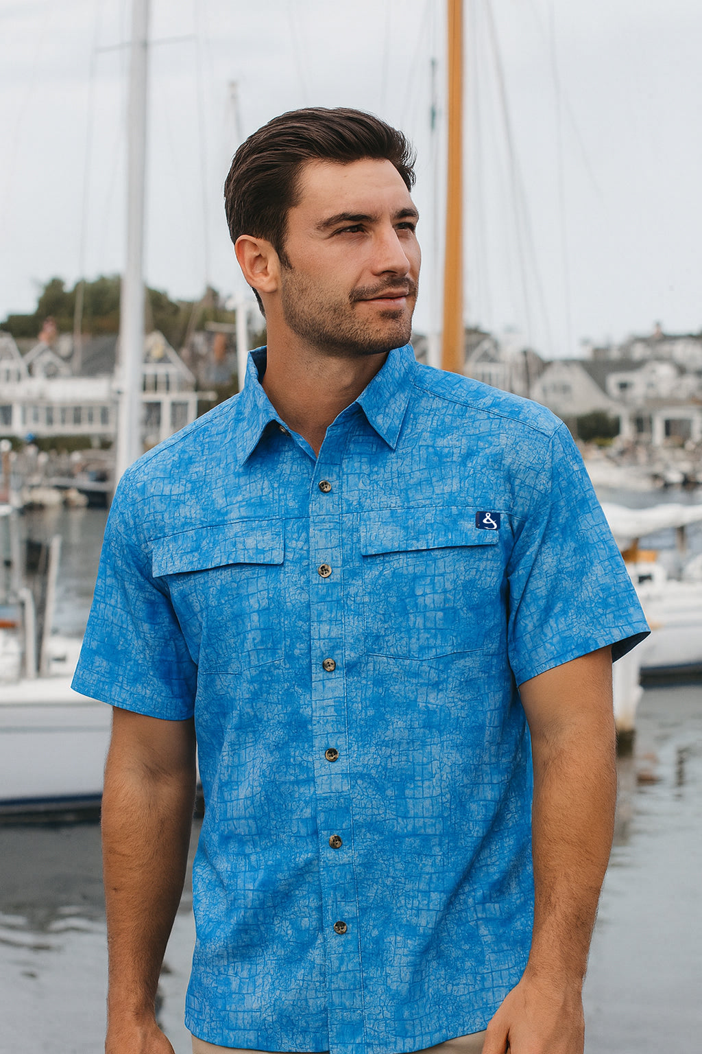 Men's Chaos UV Vented Fishing Shirt - WonderingCloth