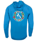 Men's Tropic Mix UV Fishing Hoodie - WonderingCloth