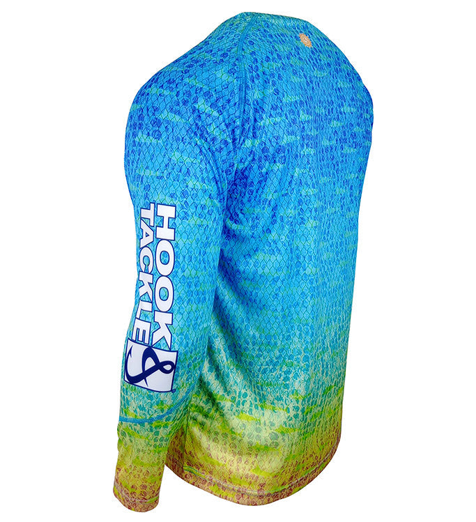 Youth Scaly Fins UV Fishing Shirt (8-20) - WonderingCloth