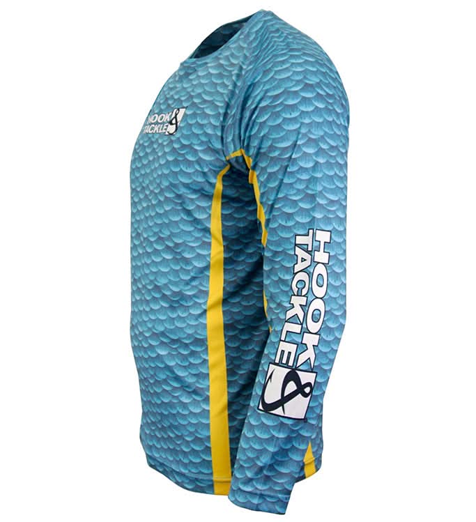 Men's Mahi Scales L/S UV Fishing Shirt - WonderingCloth