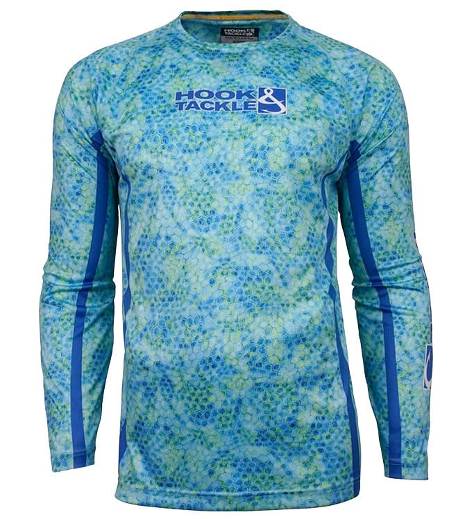 Men's Hexa Dreams L/S UV Fishing Shirt - WonderingCloth