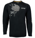 Men's Feeding Frenzy Vented L/S UV Fishing Shirt - WonderingCloth