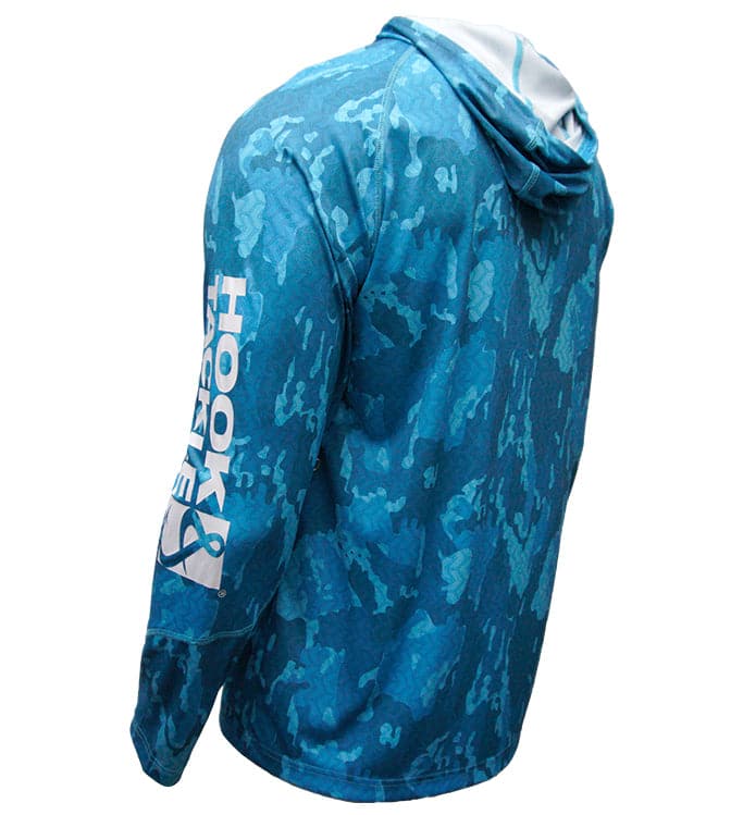 Men's Reef Bay L/S UV Fishing Hoodie - WonderingCloth