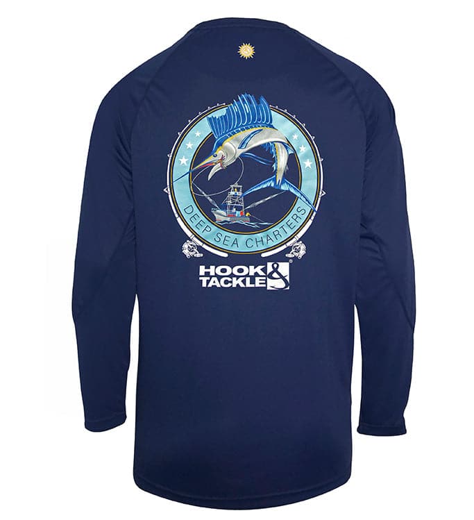 Men's Sail Fishing L/S UV Fishing Shirt - WonderingCloth